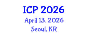 International Conference on Pediatrics (ICP) April 13, 2026 - Seoul, Republic of Korea