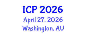 International Conference on Pediatrics (ICP) April 27, 2026 - Washington, Australia