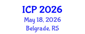 International Conference on Pediatrics (ICP) May 18, 2026 - Belgrade, Serbia