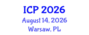 International Conference on Pediatrics (ICP) August 14, 2026 - Warsaw, Poland