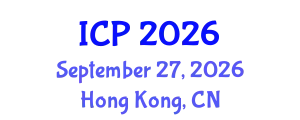 International Conference on Pediatrics (ICP) September 27, 2026 - Hong Kong, China