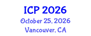 International Conference on Pediatrics (ICP) October 25, 2026 - Vancouver, Canada