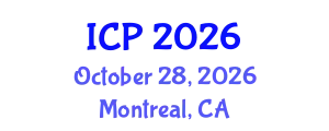 International Conference on Pediatrics (ICP) October 28, 2026 - Montreal, Canada