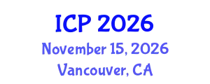 International Conference on Pediatrics (ICP) November 15, 2026 - Vancouver, Canada