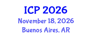 International Conference on Pediatrics (ICP) November 18, 2026 - Buenos Aires, Argentina