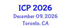 International Conference on Pediatrics (ICP) December 09, 2026 - Toronto, Canada