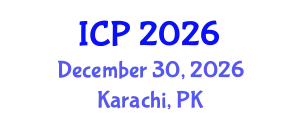 International Conference on Pediatrics (ICP) December 30, 2026 - Karachi, Pakistan