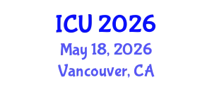 International Conference on Urology (ICU) May 18, 2026 - Vancouver, Canada