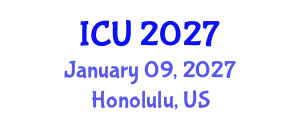 International Conference on Urology (ICU) January 09, 2027 - Honolulu, United States