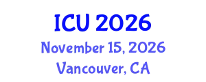 International Conference on Urology (ICU) November 15, 2026 - Vancouver, Canada