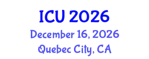 International Conference on Urology (ICU) December 16, 2026 - Quebec City, Canada