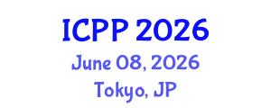 International Conference on Pharmacy and Pharmacology (ICPP) June 08, 2026 - Tokyo, Japan