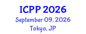 International Conference on Pharmacy and Pharmacology (ICPP) September 09, 2026 - Tokyo, Japan