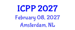 International Conference on Pharmacy and Pharmacology (ICPP) February 08, 2027 - Amsterdam, Netherlands