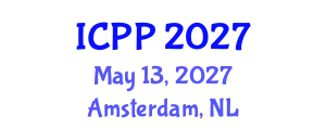 International Conference on Pharmacy and Pharmacology (ICPP) May 13, 2027 - Amsterdam, Netherlands