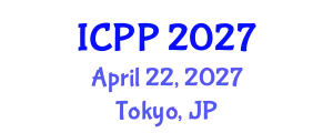 International Conference on Pharmacy and Pharmacology (ICPP) April 22, 2027 - Tokyo, Japan