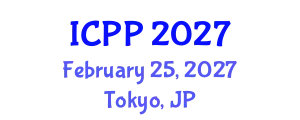 International Conference on Pharmacy and Pharmacology (ICPP) February 25, 2027 - Tokyo, Japan