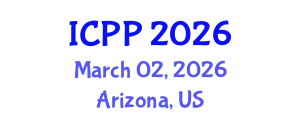 International Conference on Pharmacy and Pharmacology (ICPP) March 02, 2026 - Arizona, United States