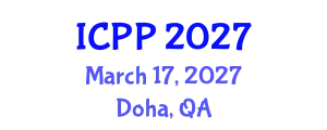 International Conference on Pharmacy and Pharmacology (ICPP) March 17, 2027 - Doha, Qatar