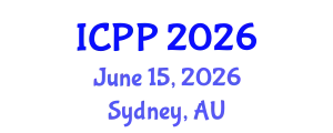 International Conference on Pharmacy and Pharmacology (ICPP) June 15, 2026 - Sydney, Australia