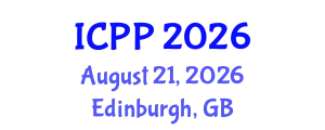 International Conference on Pharmacy and Pharmacology (ICPP) August 21, 2026 - Edinburgh, United Kingdom
