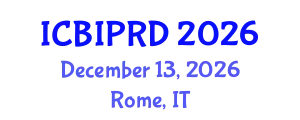 International Conference on Bronchology, Interventional Pulmonology and Respiratory Diseases (ICBIPRD) December 13, 2026 - Rome, Italy
