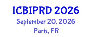 International Conference on Bronchology, Interventional Pulmonology and Respiratory Diseases (ICBIPRD) September 20, 2026 - Paris, France