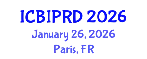 International Conference on Bronchology, Interventional Pulmonology and Respiratory Diseases (ICBIPRD) January 26, 2026 - Paris, France