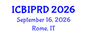 International Conference on Bronchology, Interventional Pulmonology and Respiratory Diseases (ICBIPRD) September 16, 2026 - Rome, Italy