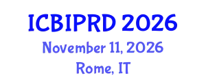 International Conference on Bronchology, Interventional Pulmonology and Respiratory Diseases (ICBIPRD) November 11, 2026 - Rome, Italy