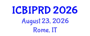 International Conference on Bronchology, Interventional Pulmonology and Respiratory Diseases (ICBIPRD) August 23, 2026 - Rome, Italy