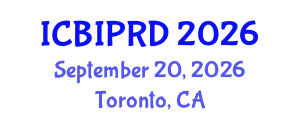 International Conference on Bronchology, Interventional Pulmonology and Respiratory Diseases (ICBIPRD) September 20, 2026 - Toronto, Canada