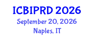 International Conference on Bronchology, Interventional Pulmonology and Respiratory Diseases (ICBIPRD) September 20, 2026 - Naples, Italy