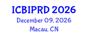 International Conference on Bronchology, Interventional Pulmonology and Respiratory Diseases (ICBIPRD) December 09, 2026 - Macau, China