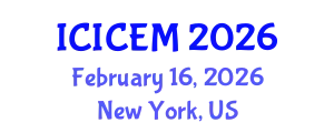 International Conference on Intensive Care and Emergency Medicine (ICICEM) February 16, 2026 - New York, United States