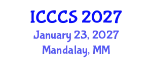 International Conference on Cardiology and Cardiac Surgery (ICCCS) January 23, 2027 - Mandalay, Myanmar