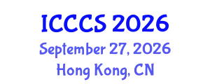 International Conference on Cardiology and Cardiac Surgery (ICCCS) September 27, 2026 - Hong Kong, China