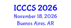 International Conference on Cardiology and Cardiac Surgery (ICCCS) November 18, 2026 - Buenos Aires, Argentina
