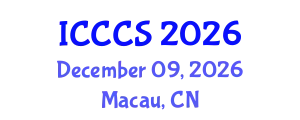 International Conference on Cardiology and Cardiac Surgery (ICCCS) December 09, 2026 - Macau, China