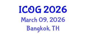 International Conference on Obstetrics and Gynaecology (ICOG) March 09, 2026 - Bangkok, Thailand
