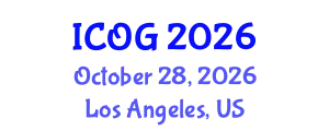 International Conference on Obstetrics and Gynaecology (ICOG) October 28, 2026 - Los Angeles, United States
