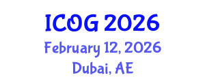 International Conference on Obstetrics and Gynaecology (ICOG) February 12, 2026 - Dubai, United Arab Emirates