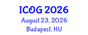 International Conference on Obstetrics and Gynaecology (ICOG) August 23, 2026 - Budapest, Hungary