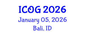 International Conference on Obstetrics and Gynaecology (ICOG) January 05, 2026 - Bali, Indonesia