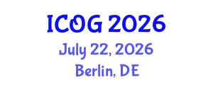 International Conference on Obstetrics and Gynaecology (ICOG) July 22, 2026 - Berlin, Germany