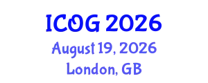 International Conference on Obstetrics and Gynaecology (ICOG) August 19, 2026 - London, United Kingdom