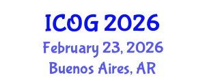 International Conference on Obstetrics and Gynaecology (ICOG) February 23, 2026 - Buenos Aires, Argentina