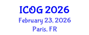 International Conference on Obstetrics and Gynaecology (ICOG) February 23, 2026 - Paris, France