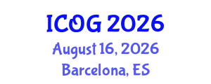 International Conference on Obstetrics and Gynaecology (ICOG) August 16, 2026 - Barcelona, Spain