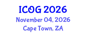International Conference on Obstetrics and Gynaecology (ICOG) November 04, 2026 - Cape Town, South Africa